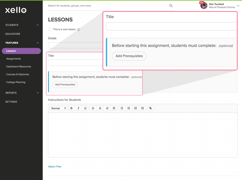 prerequisites for custom lessons image 1